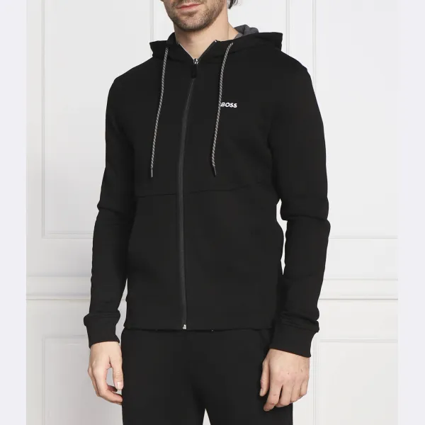 Обвисшая толстовка обычного кроя Boss, черный
Обвисшая толстовка обычного кроя Boss, черный