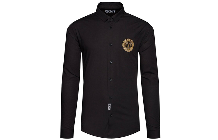 VERSACE JEANS COUTURE Мужская черная рубашка
VERSACE JEANS COUTURE Мужская черная рубашка