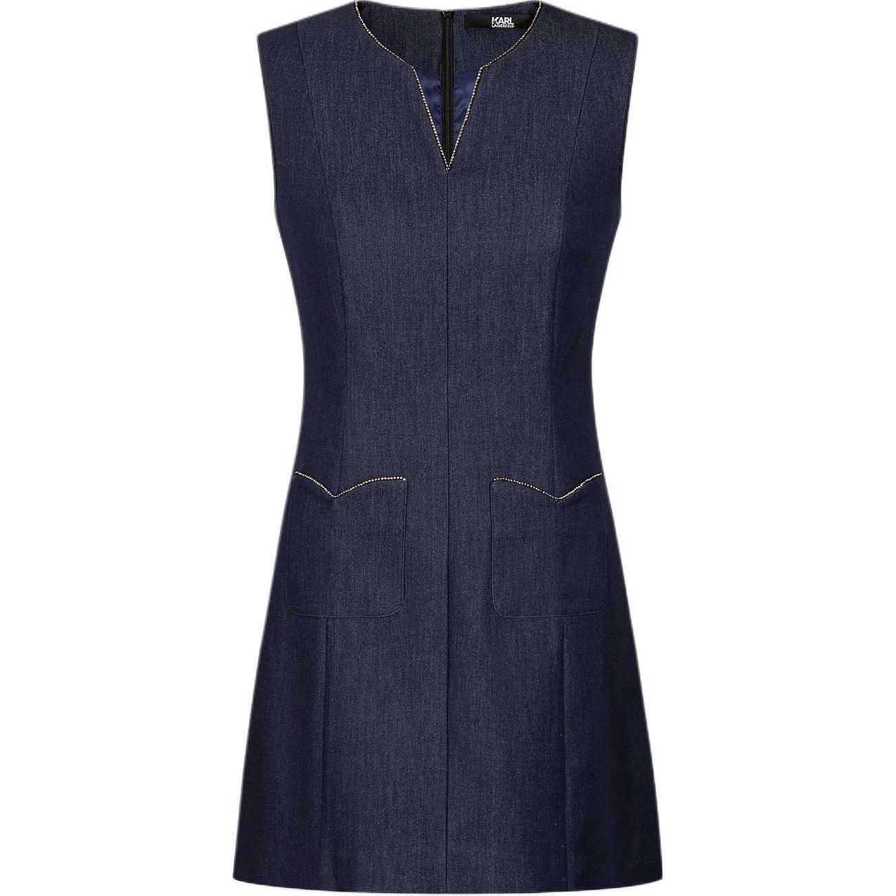 KARL LAGERFELD / Karl Lagerfeld Jeans KARL LAGERFELD Женское синее платье без рукавов
KARL LAGERFELD / Karl Lagerfeld Jeans KARL LAGERFELD Женское синее платье без рукавов