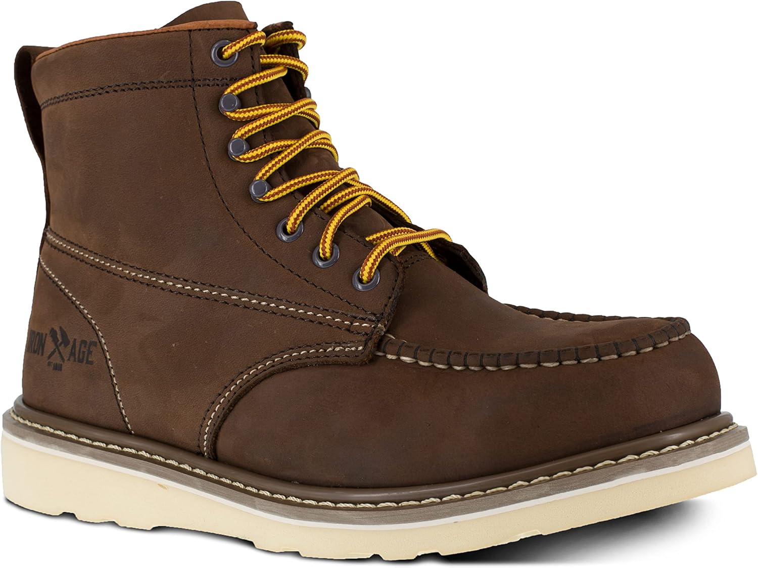 Мужские ботинки Iron Age Reinforcer с электрозащитным носком из стали, 15 см, коричневый
Мужские ботинки Iron Age Reinforcer с электрозащитным носком из стали, 15 см, коричневый