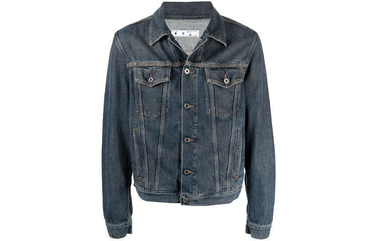 SS21 Джинсовая куртка мужская джинсовая синий Off-White
SS21 Джинсовая куртка мужская джинсовая синий Off-White