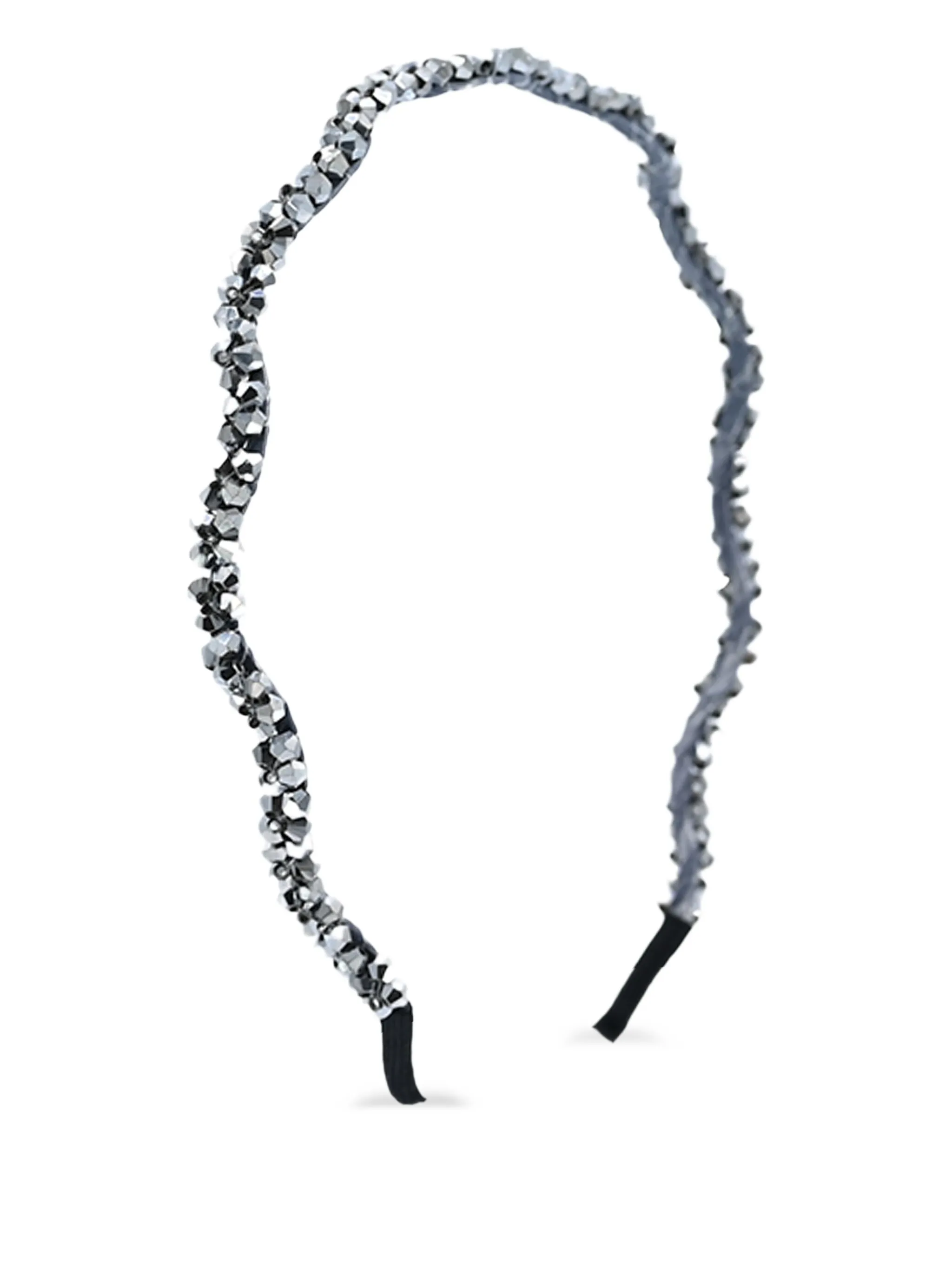 Ободок с камнями Mimi Tutu, серебристый
Ободок с камнями Mimi Tutu, серебристый