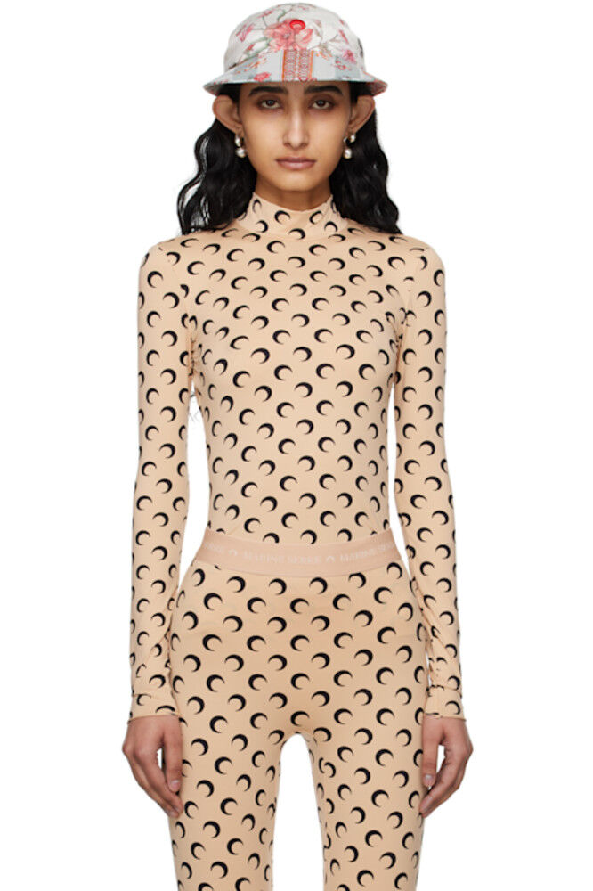 Водолазка цвета загара по всей поверхности Marine Serre
Водолазка цвета загара по всей поверхности Marine Serre