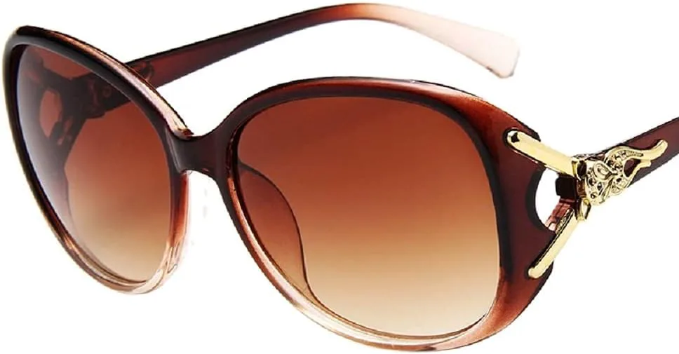 Классические солнцезащитные очки большого размера для женщин, поляризованные линзы со 100% защитой от УФ-излучения UV400, модный ретро-стиль MariaKinz, Brown
Классические солнцезащитные очки большого размера для женщин, поляризованные линзы со 100% защитой от УФ-излучения UV400, модный ретро-стиль MariaKinz, Brown