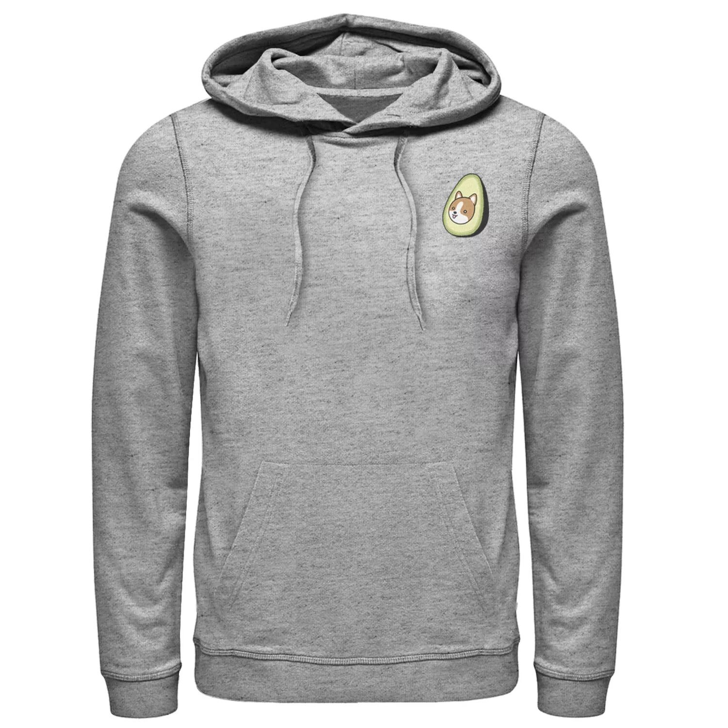 Мужская толстовка с капюшоном на левой груди с изображением собаки авокадо Licensed Character
Мужская толстовка с капюшоном на левой груди с изображением собаки авокадо Licensed Character