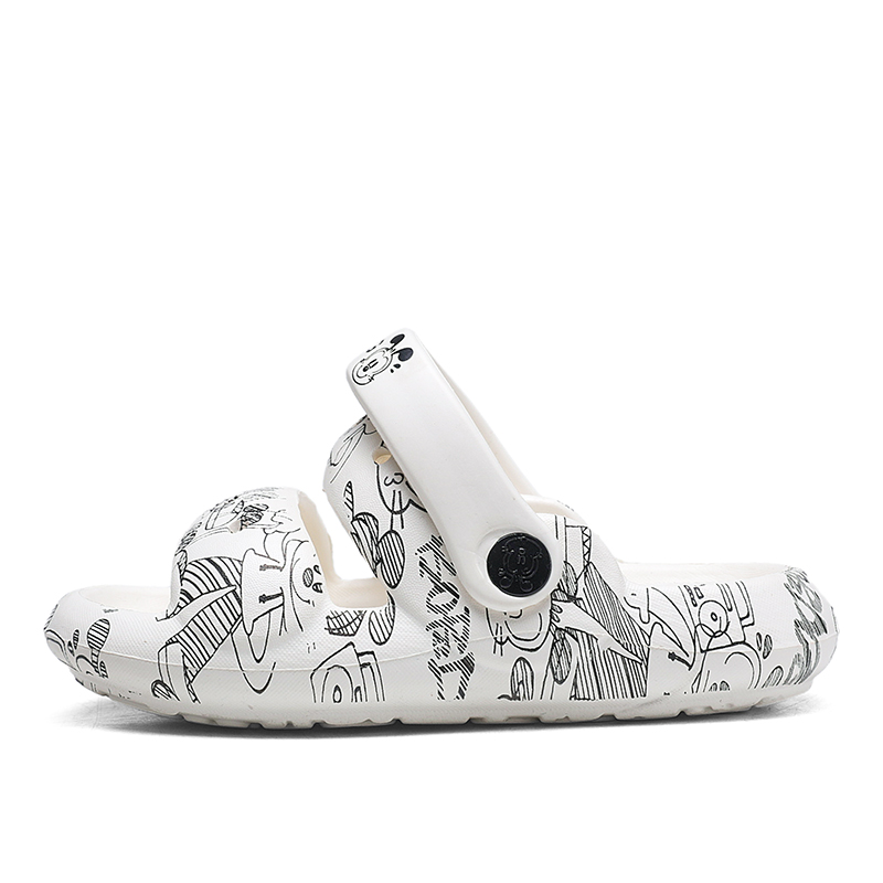 Нескользящие водонепроницаемые и дышащие шлепанцы для детей BOBDOG, экрю
Нескользящие водонепроницаемые и дышащие шлепанцы для детей BOBDOG, экрю