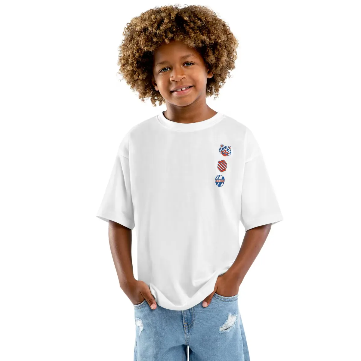 Детская хлопковая футболка с короткими рукавами Kitty Siroko, белый
Детская хлопковая футболка с короткими рукавами Kitty Siroko, белый