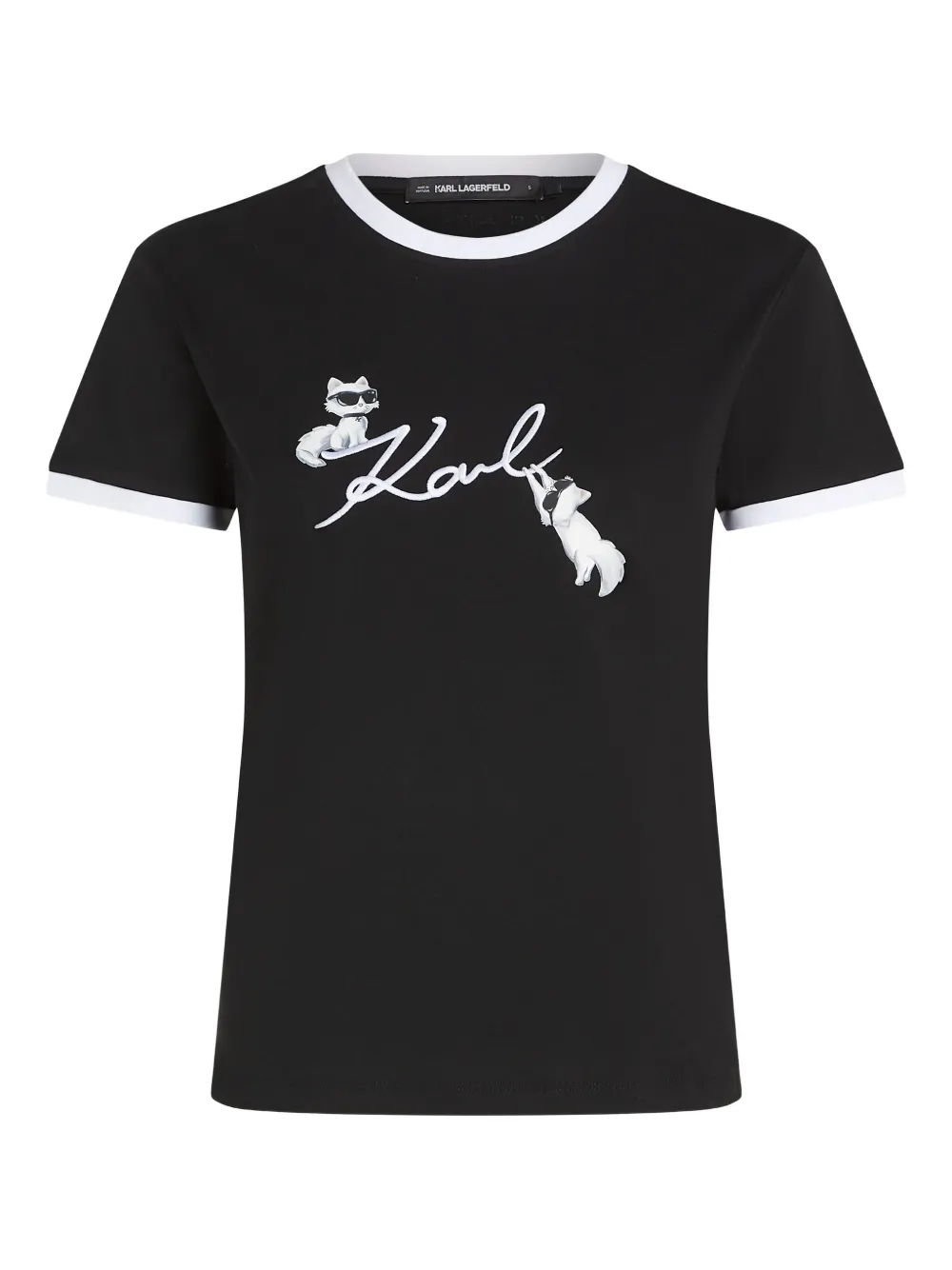 Футболка Ikon Choupette Signature Karl Lagerfeld, черный
Футболка Ikon Choupette Signature Karl Lagerfeld, черный