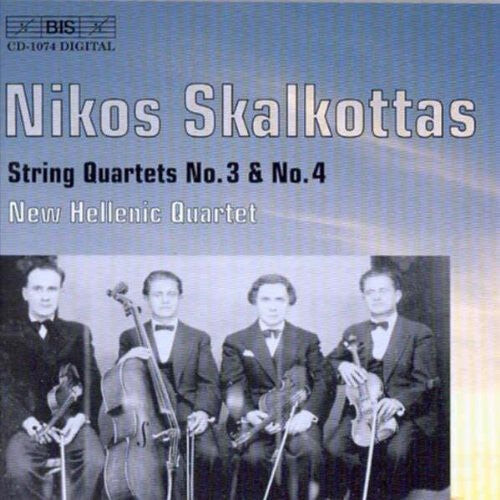 CD диск Skalkottas / New Hellenic Quartet: String Quartets 3 & 4
CD диск Skalkottas / New Hellenic Quartet: String Quartets 3 & 4