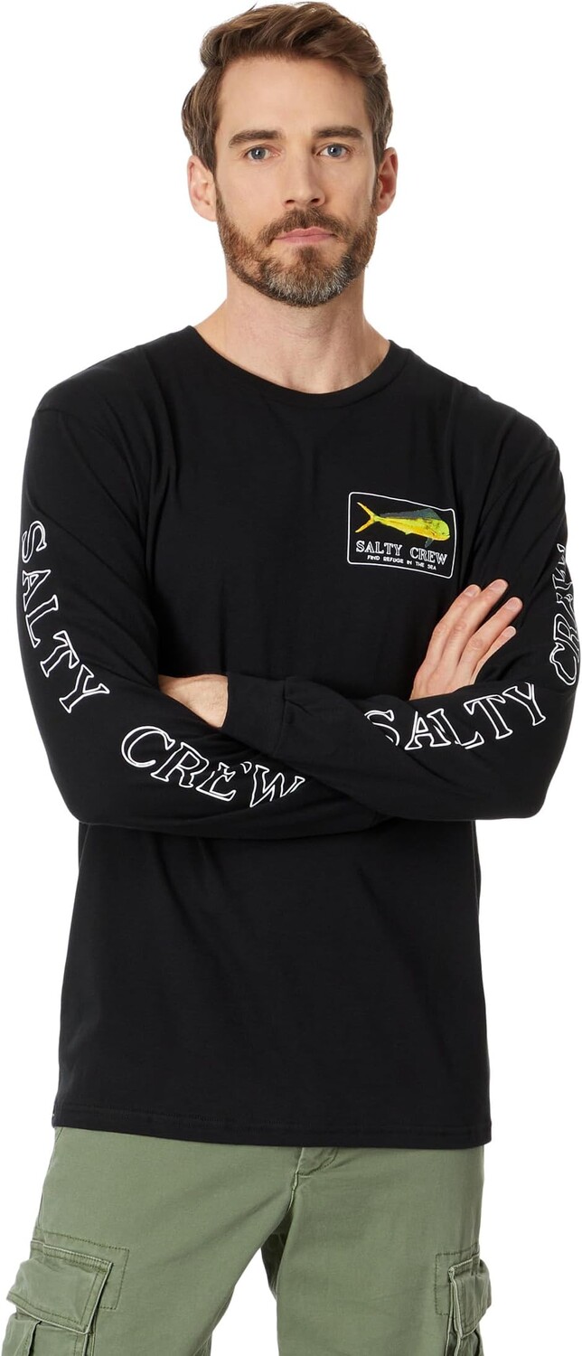 Футболка Golden Mahi Premium с длинными рукавами Salty Crew, черный
Футболка Golden Mahi Premium с длинными рукавами Salty Crew, черный