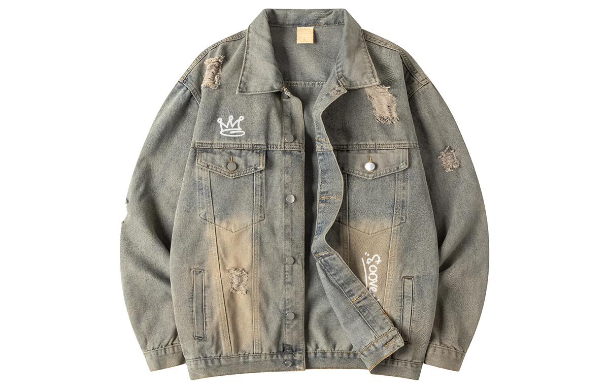 Джинсовые куртки унисекс EOOVEN, черный серый
Джинсовые куртки унисекс EOOVEN, черный серый