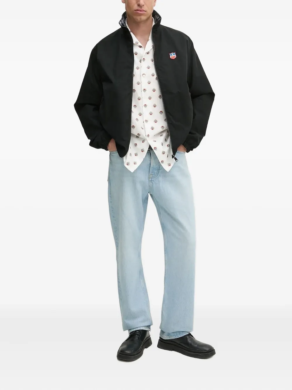 Куртка с длинными рукавами и нашивкой-логотипом Bally, черный
Куртка с длинными рукавами и нашивкой-логотипом Bally, черный