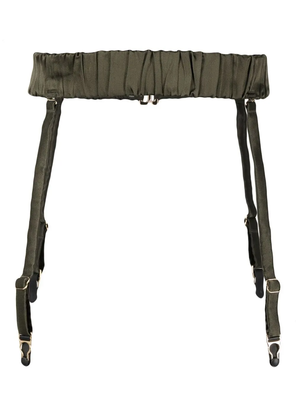 Шелковый пояс для чулок Maison Close, зеленый
Шелковый пояс для чулок Maison Close, зеленый