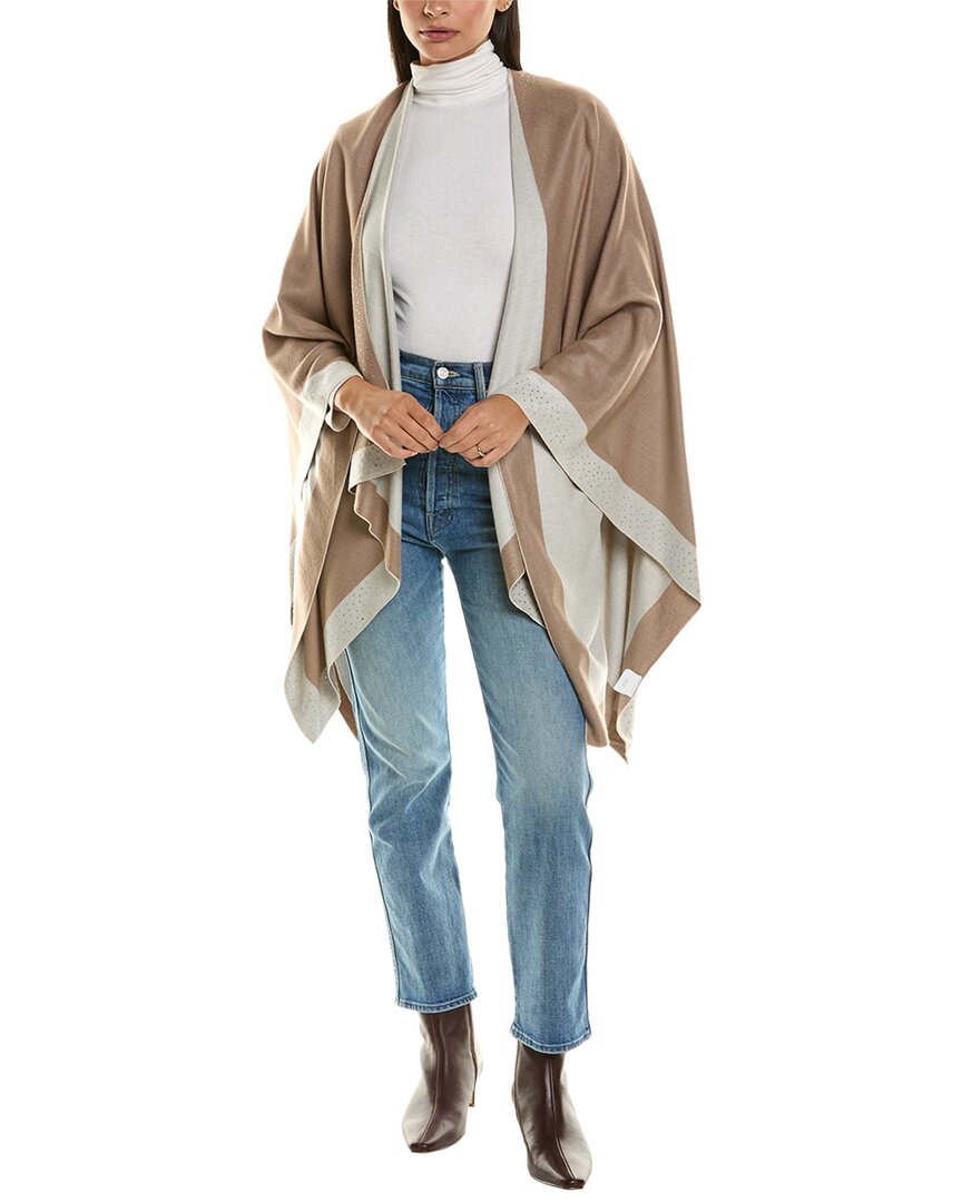 Пончо La Fiorentina Embellished Ruana La Fiorentina, бежевый
Пончо La Fiorentina Embellished Ruana La Fiorentina, бежевый