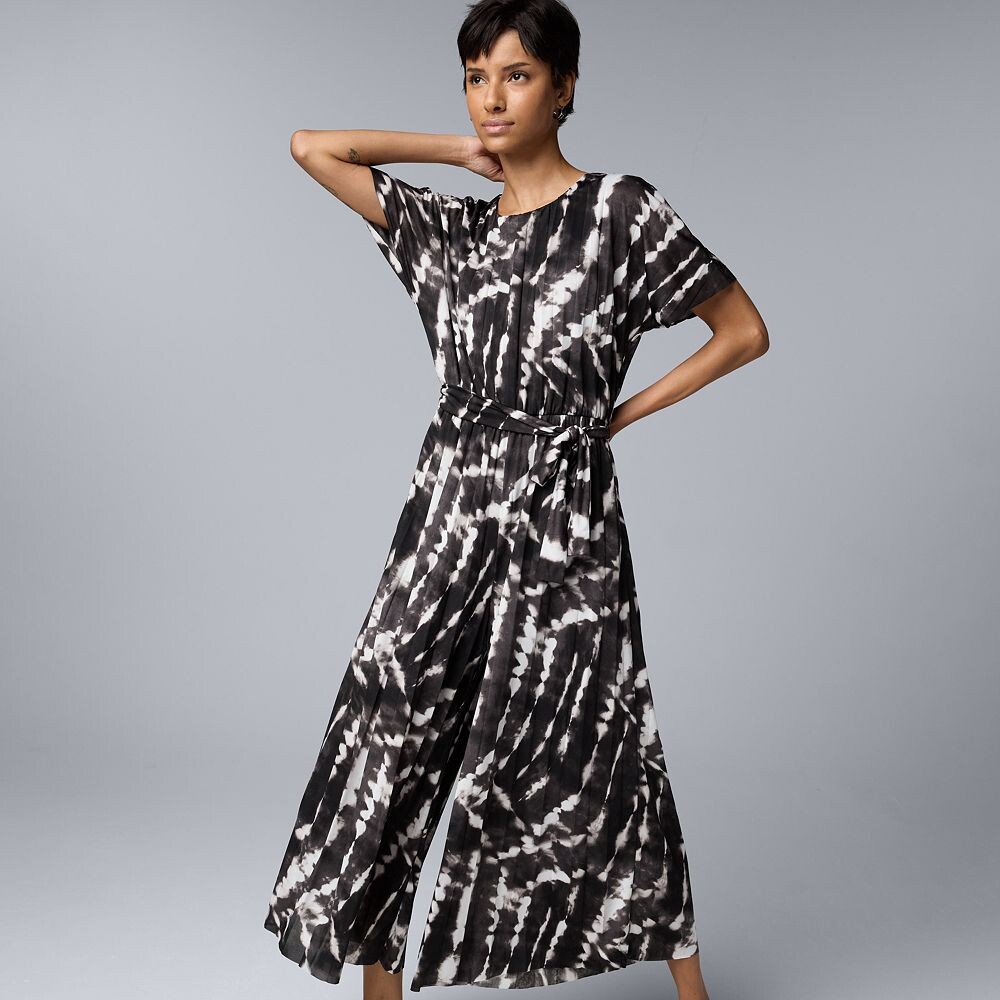 Женский плиссированный комбинезон Simply Vera Vera Wang, цвет Black Ocean Dye
Женский плиссированный комбинезон Simply Vera Vera Wang, цвет Black Ocean Dye