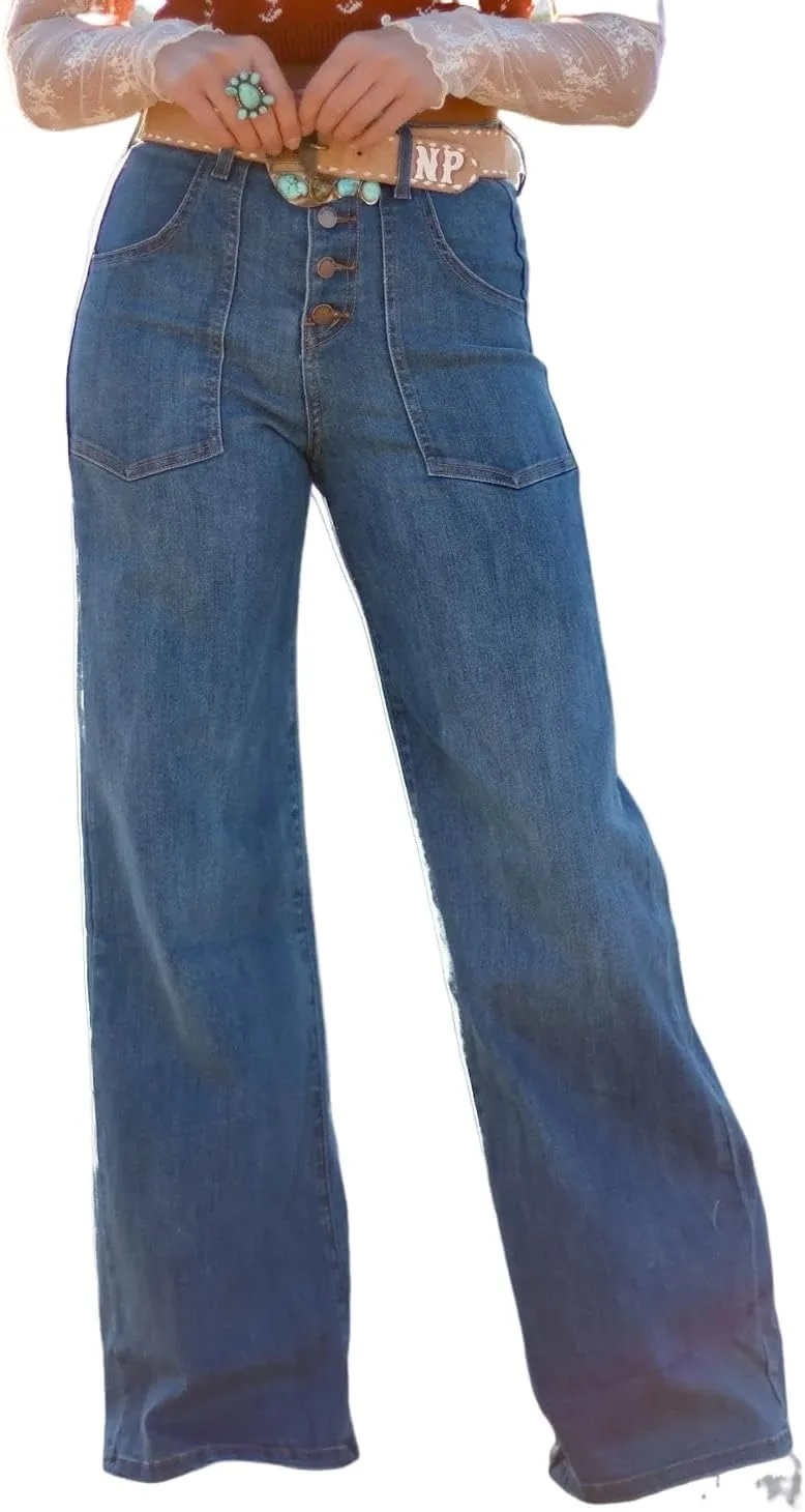 SELINK Casual джинсы для женщин с высокой талией и широкими штанинами
SELINK Casual джинсы для женщин с высокой талией и широкими штанинами