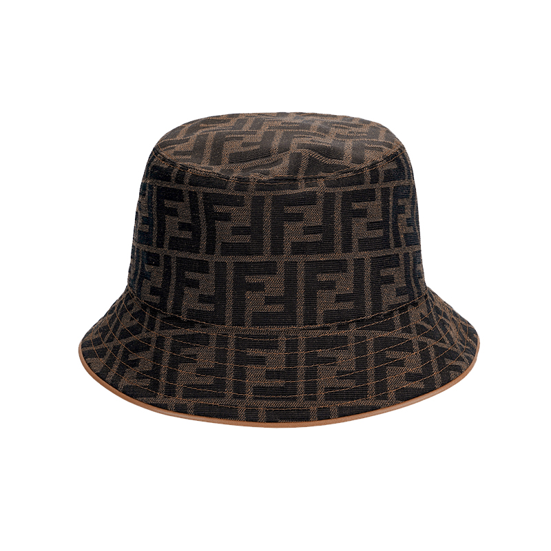 FENDI Фф жаккардовая ведро-шляпа, Brown
FENDI Фф жаккардовая ведро-шляпа, Brown