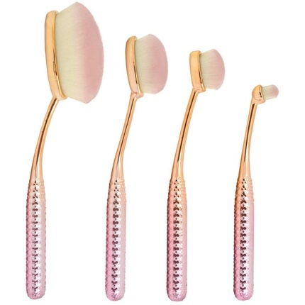 Набор кистей для макияжа Royal & Langnickel Full Size Metallic Face Perfecting 4pc Oval
Набор кистей для макияжа Royal & Langnickel Full Size Metallic Face Perfecting 4pc Oval