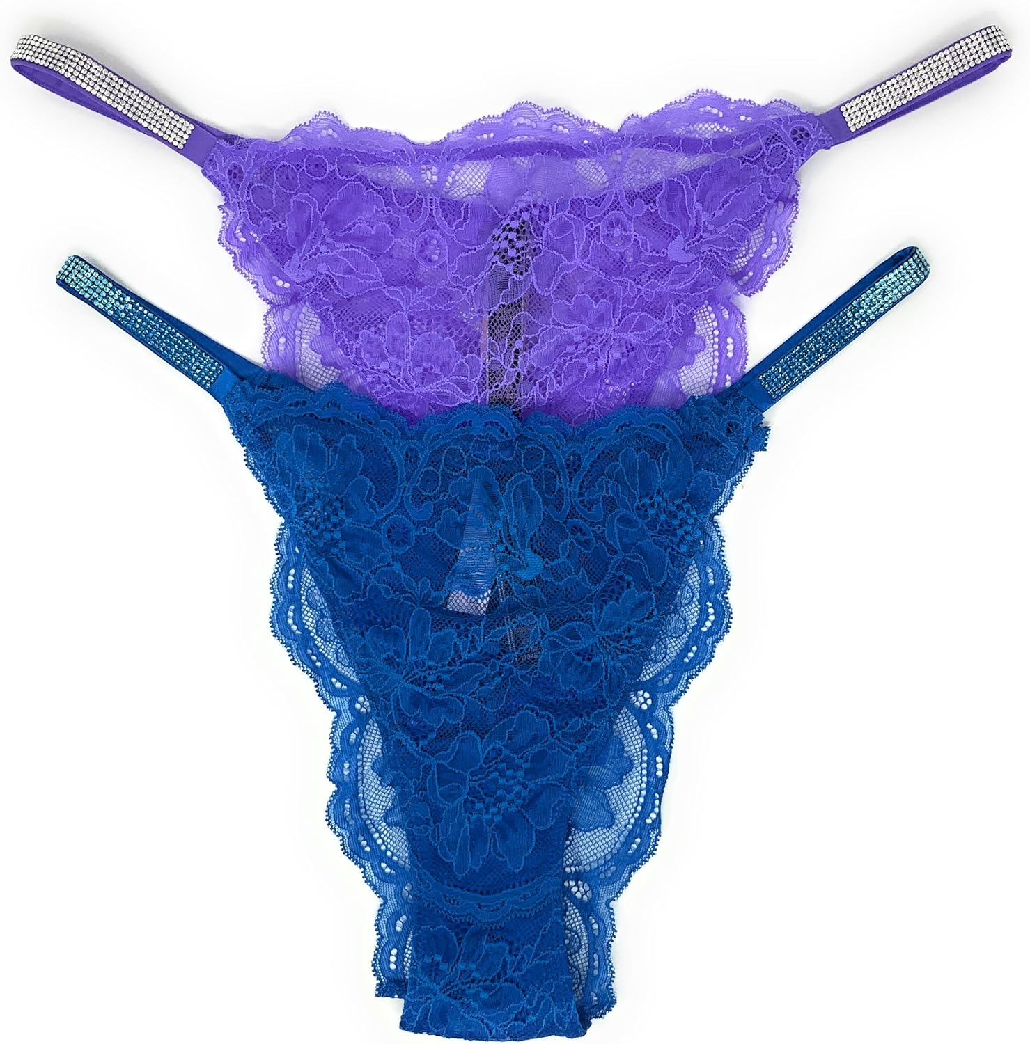 Бразильские трусики Victoria's Secret, комплект из 2 шт., Blue Lace/Purple
Бразильские трусики Victoria's Secret, комплект из 2 шт., Blue Lace/Purple