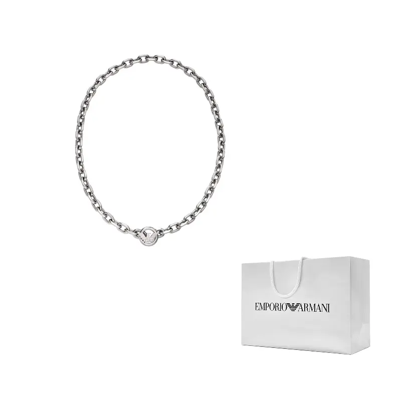 EMPORIO ARMANI Серебряное колье из нержавеющей стали для мужчин
EMPORIO ARMANI Серебряное колье из нержавеющей стали для мужчин