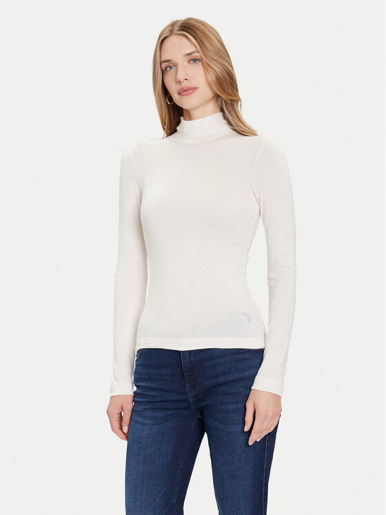 Водолазка slim fit W4BP14 KCGM2 Guess, экрю
Водолазка slim fit W4BP14 KCGM2 Guess, экрю