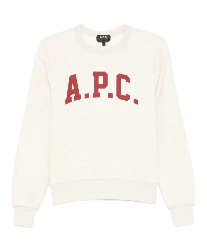 Толстовка с логотипом Fafalda A.P.C., бежевый
Толстовка с логотипом Fafalda A.P.C., бежевый