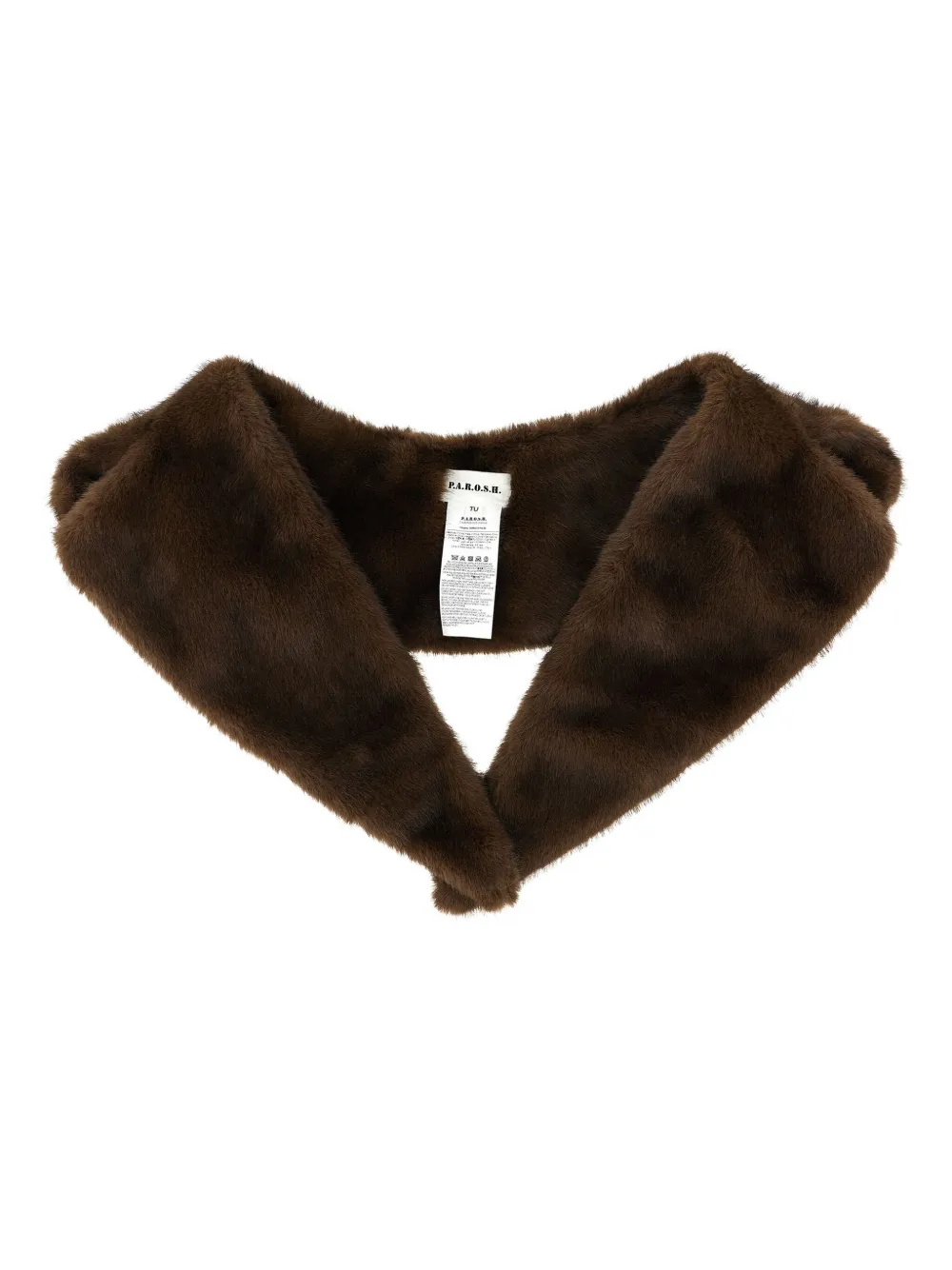 Шарф из искусственного меха P.A.R.O.S.H., коричневый
Шарф из искусственного меха P.A.R.O.S.H., коричневый