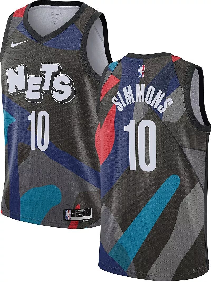 Мужская черная майка Nike Swingman Brooklyn Nets Ben Simmons #10 City Edition 2023-24
Мужская черная майка Nike Swingman Brooklyn Nets Ben Simmons #10 City Edition 2023-24