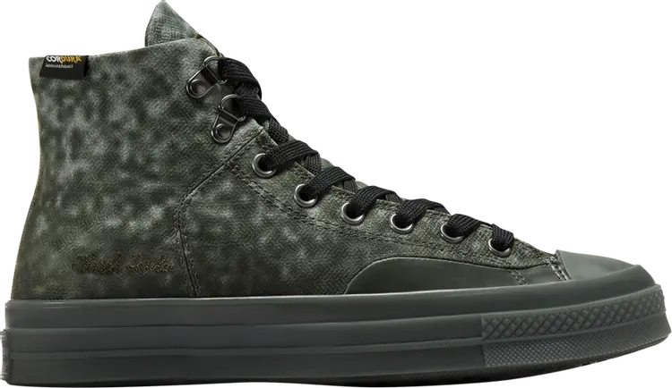 Кроссовки Patta x Chuck 70 High 'Black Rosin', черный
Кроссовки Patta x Chuck 70 High 'Black Rosin', черный