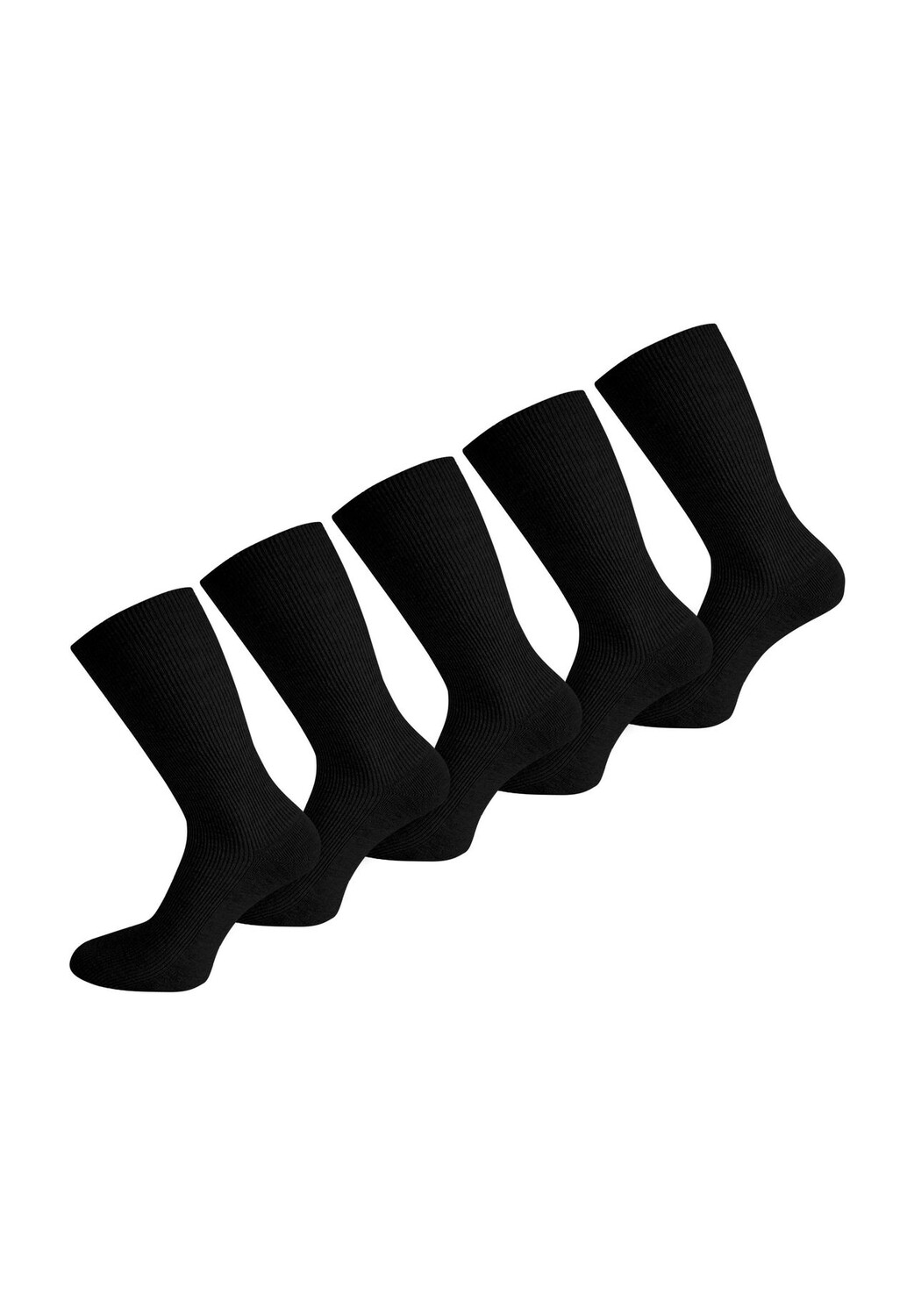 10 пар оздоровительных носков с высоким содержанием хлопка normani, черный
10 пар оздоровительных носков с высоким содержанием хлопка normani, черный