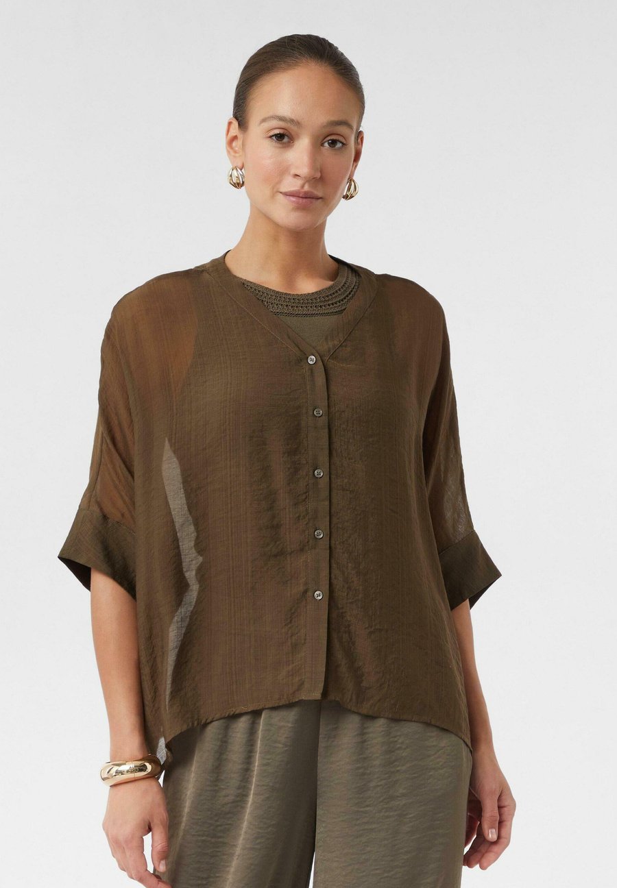 Блуза comma ACCESSORIES, Karamell/Brown
Блуза comma ACCESSORIES, Karamell/Brown