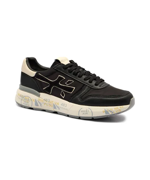 Кожаные кроссовки Мика Premiata, черный
Кожаные кроссовки Мика Premiata, черный