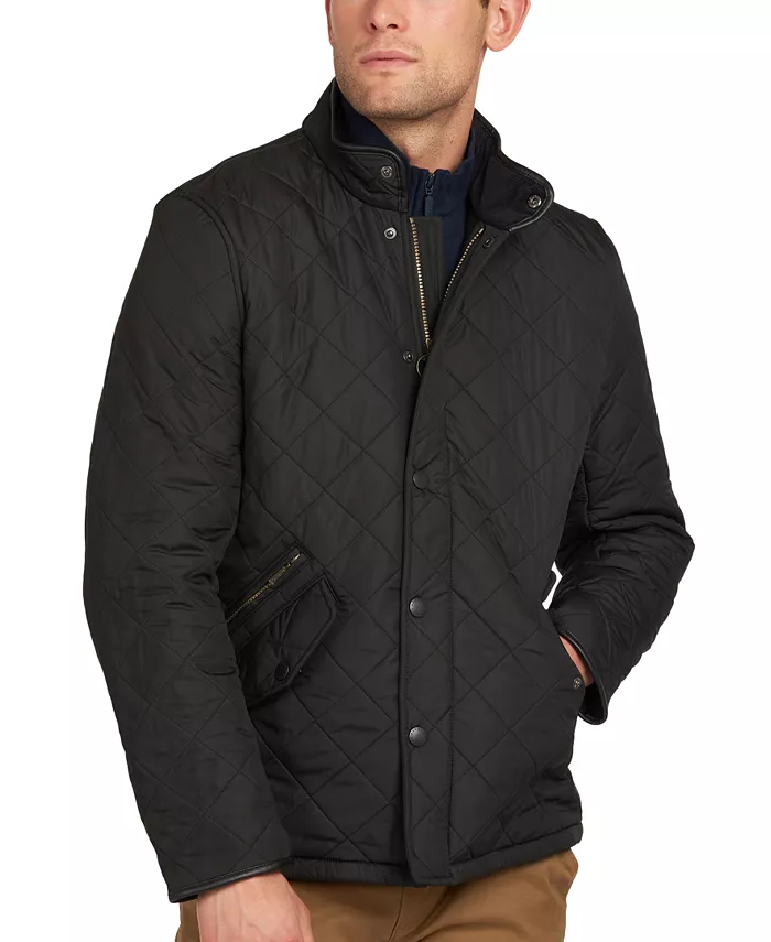 Куртка Powell Quilted Barbour, черный
Куртка Powell Quilted Barbour, черный