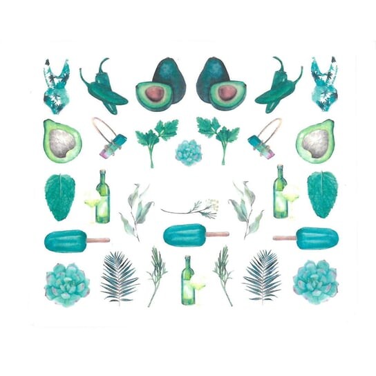 Наклейки для ногтей на водной основе № BN 1800, AllePaznokcie
Наклейки для ногтей на водной основе № BN 1800, AllePaznokcie