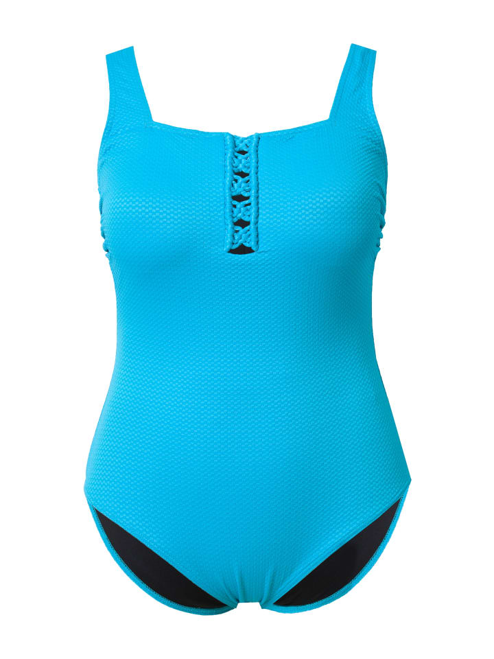 Купальник Ulla Popken, бирюзовый
Купальник Ulla Popken, бирюзовый