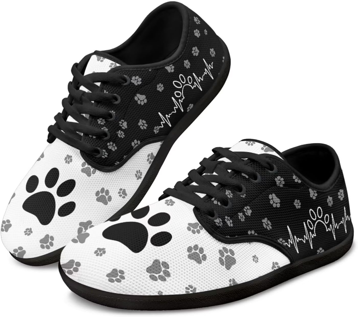 Мужские и женские низкие босоножки на День Святого Патрика с шнуровкой, ходовые туфли из ПУ, кроссовки с широкой носочной частью и нулевым перепадом Pointodoor, Paw Print
Мужские и женские низкие босоножки на День Святого Патрика с шнуровкой, ходовые туфли из ПУ, кроссовки с широкой носочной частью и нулевым перепадом Pointodoor, Paw Print