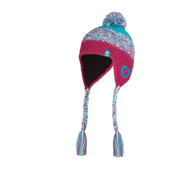 Шапочка-Помпон для девочки бордового цвета Trollkids, мультиколор 
Шапочка-Помпон для девочки бордового цвета Trollkids, мультиколор