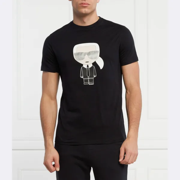 Футболка стандартного кроя Karl Lagerfeld, синий
Футболка стандартного кроя Karl Lagerfeld, синий