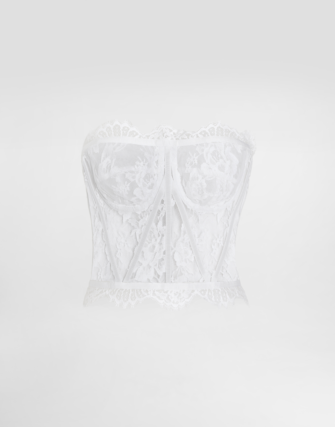 Кружевной бюстье Dolce & Gabbana, белый
Кружевной бюстье Dolce & Gabbana, белый