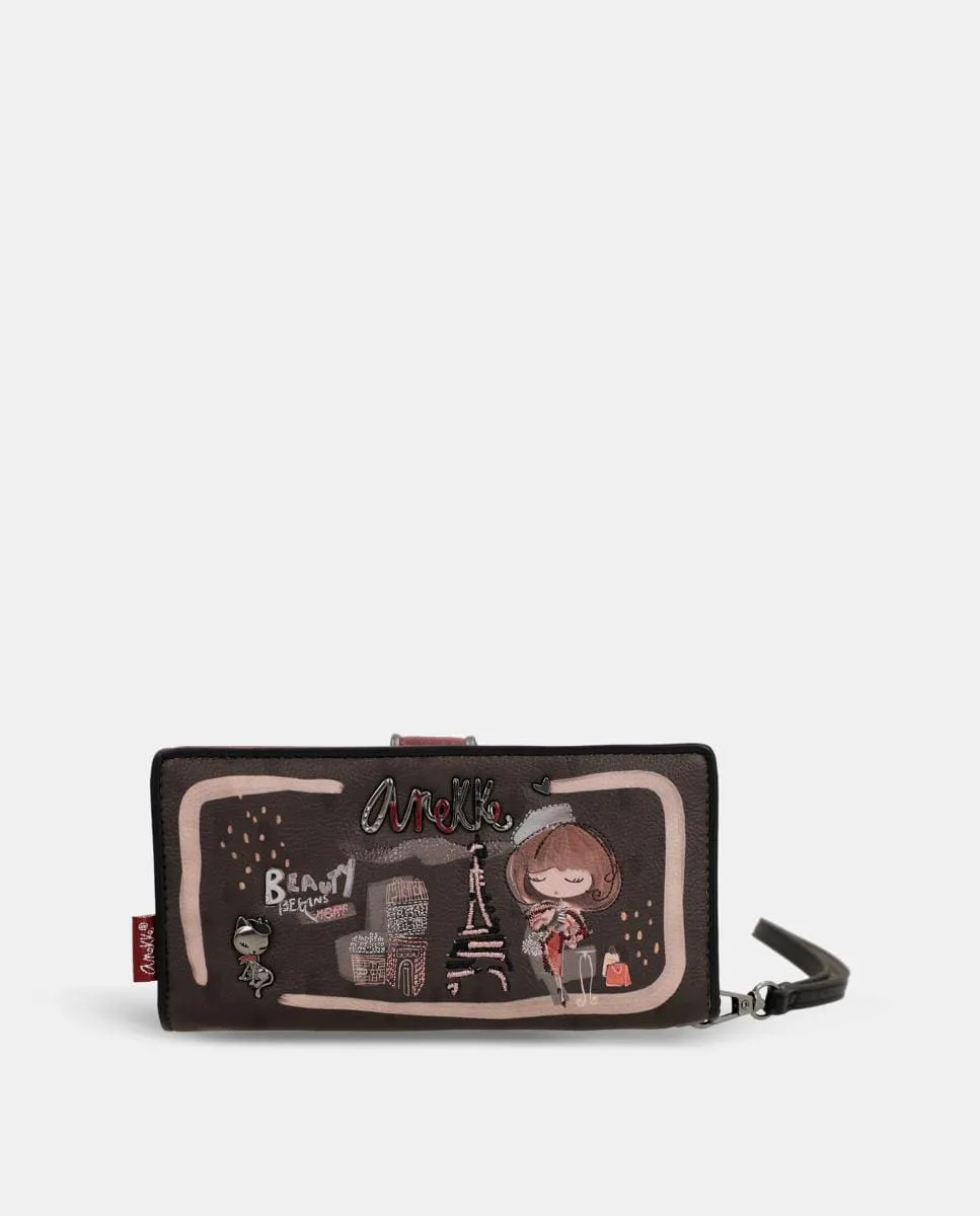 Большой кошелек с защитой от RFID Mademoiselle Anekke, многоцветный
Большой кошелек с защитой от RFID Mademoiselle Anekke, многоцветный