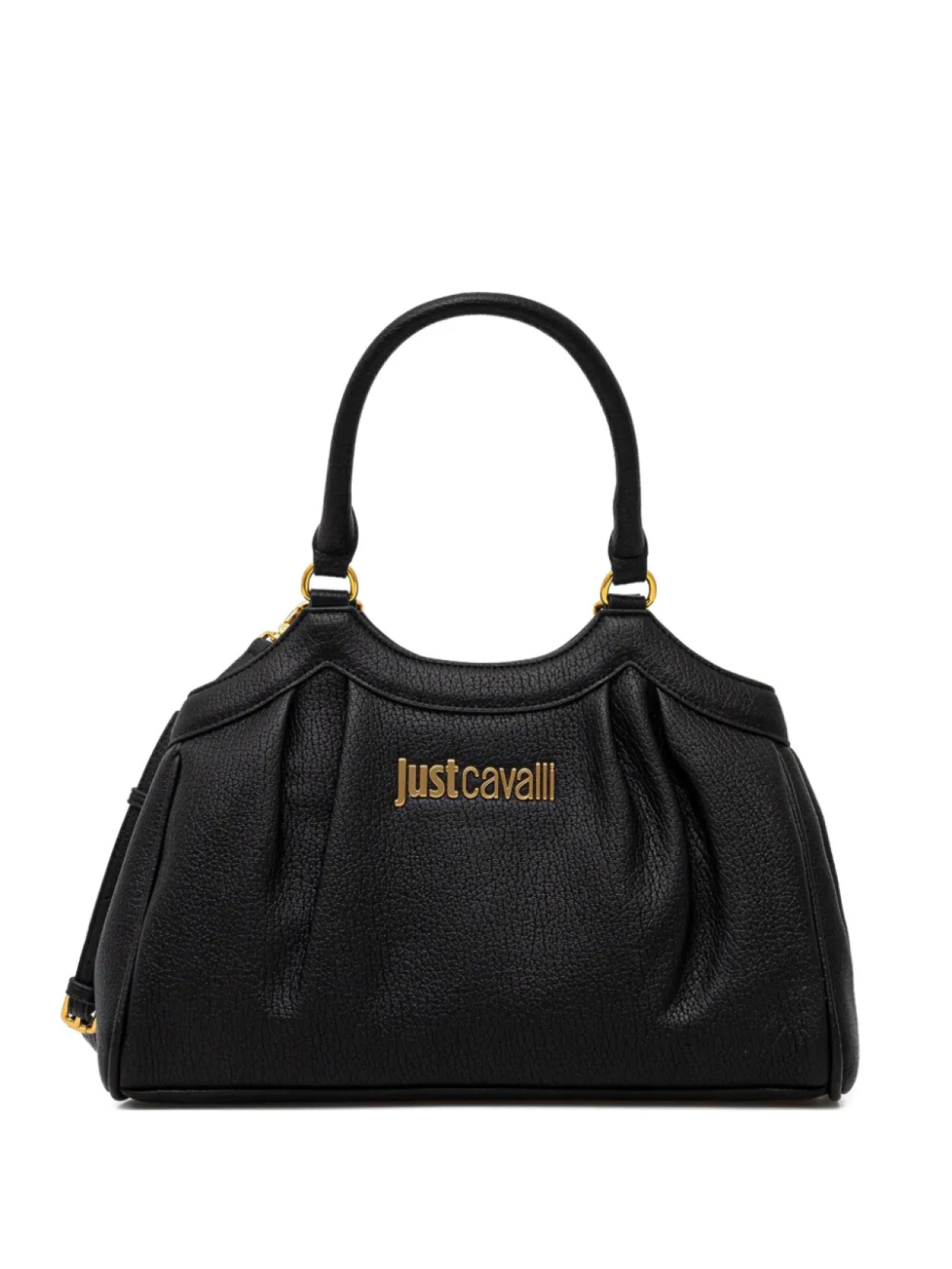 Плиссированная сумка-тоут Just Cavalli, черный
Плиссированная сумка-тоут Just Cavalli, черный