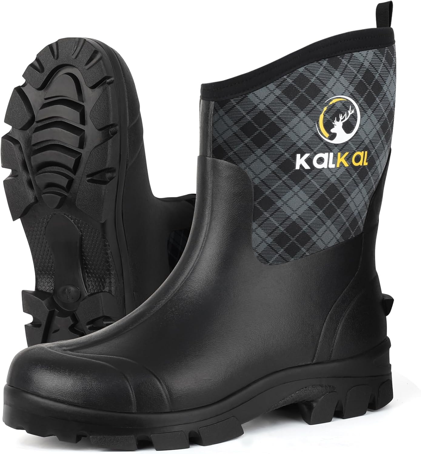 Мужские резиновые сапоги Kalkal, 6 мм неопреновая изоляция, резиновые дождевые сапоги с металлической стелькой, водонепроницаемые сапоги до середины голени для грязи, садоводства, сельского хозяйства, рыбалки, охоты и работы, размер 7-14, серый
Мужские резиновые сапоги Kalkal, 6 мм неопреновая изоляция, резиновые дождевые сапоги с металлической стелькой, водонепроницаемые сапоги до середины голени для грязи, садоводства, сельского хозяйства, рыбалки, охоты и работы, размер 7-14, серый