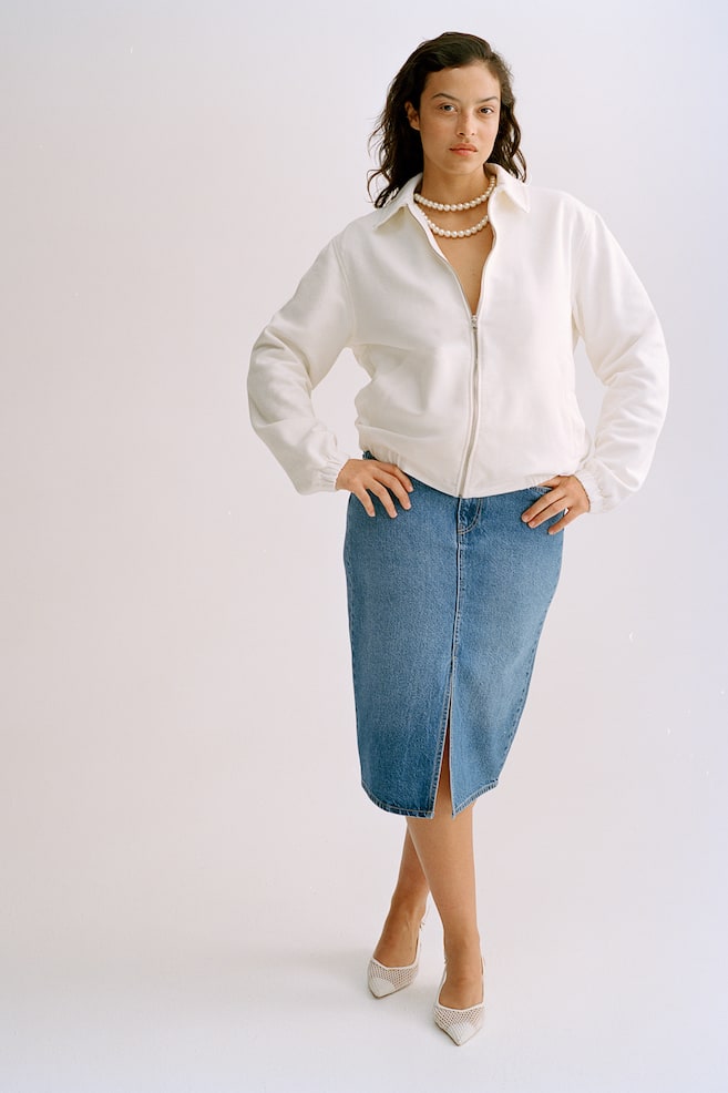 Джинсовая юбка H&M, синий
Джинсовая юбка H&M, синий