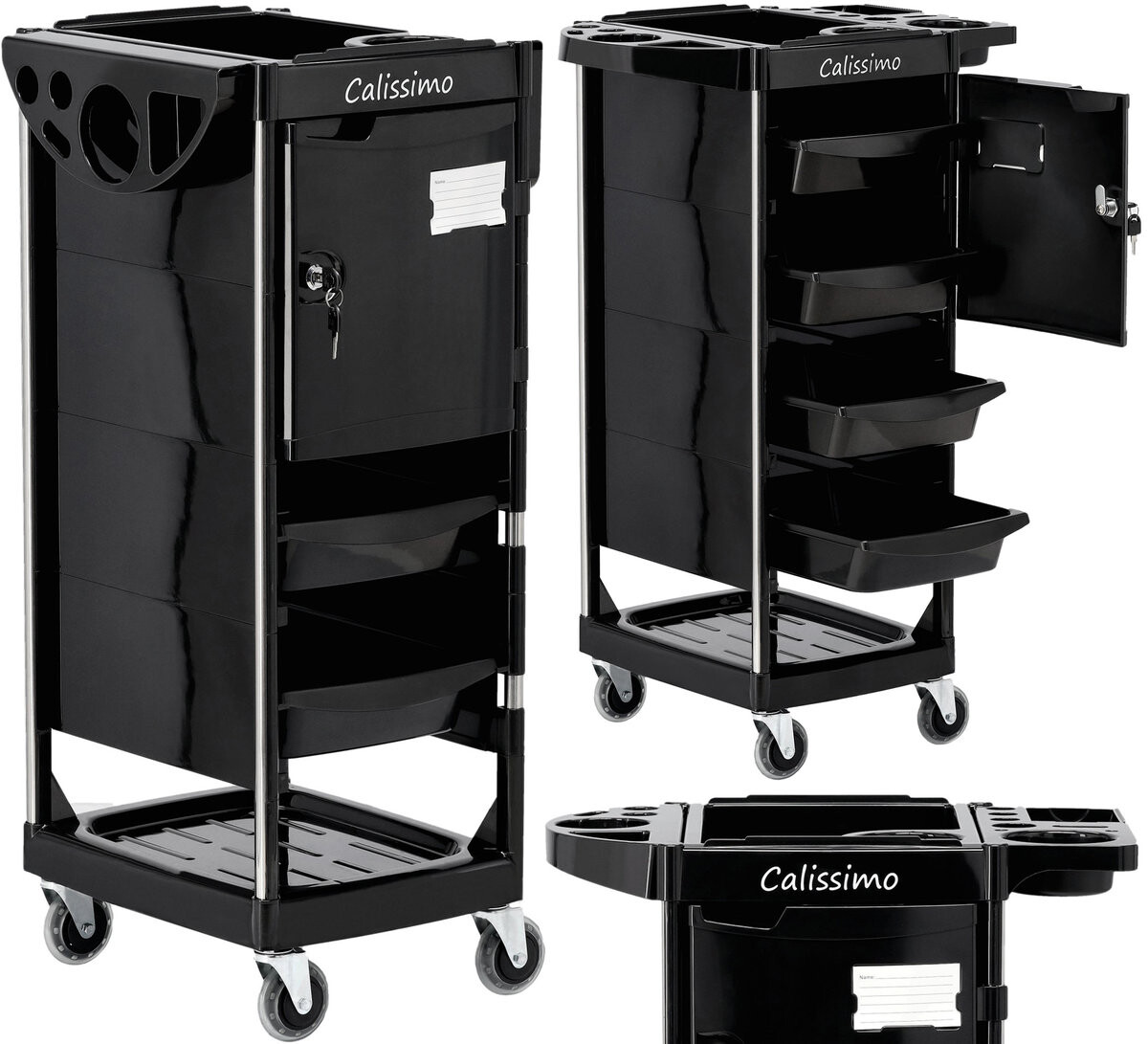 Calissimo, Парикмахерский помощник по красоте для салона, универсальный шкаф-тележка, стол на колесах X10-c
Calissimo, Парикмахерский помощник по красоте для салона, универсальный шкаф-тележка, стол на колесах X10-c