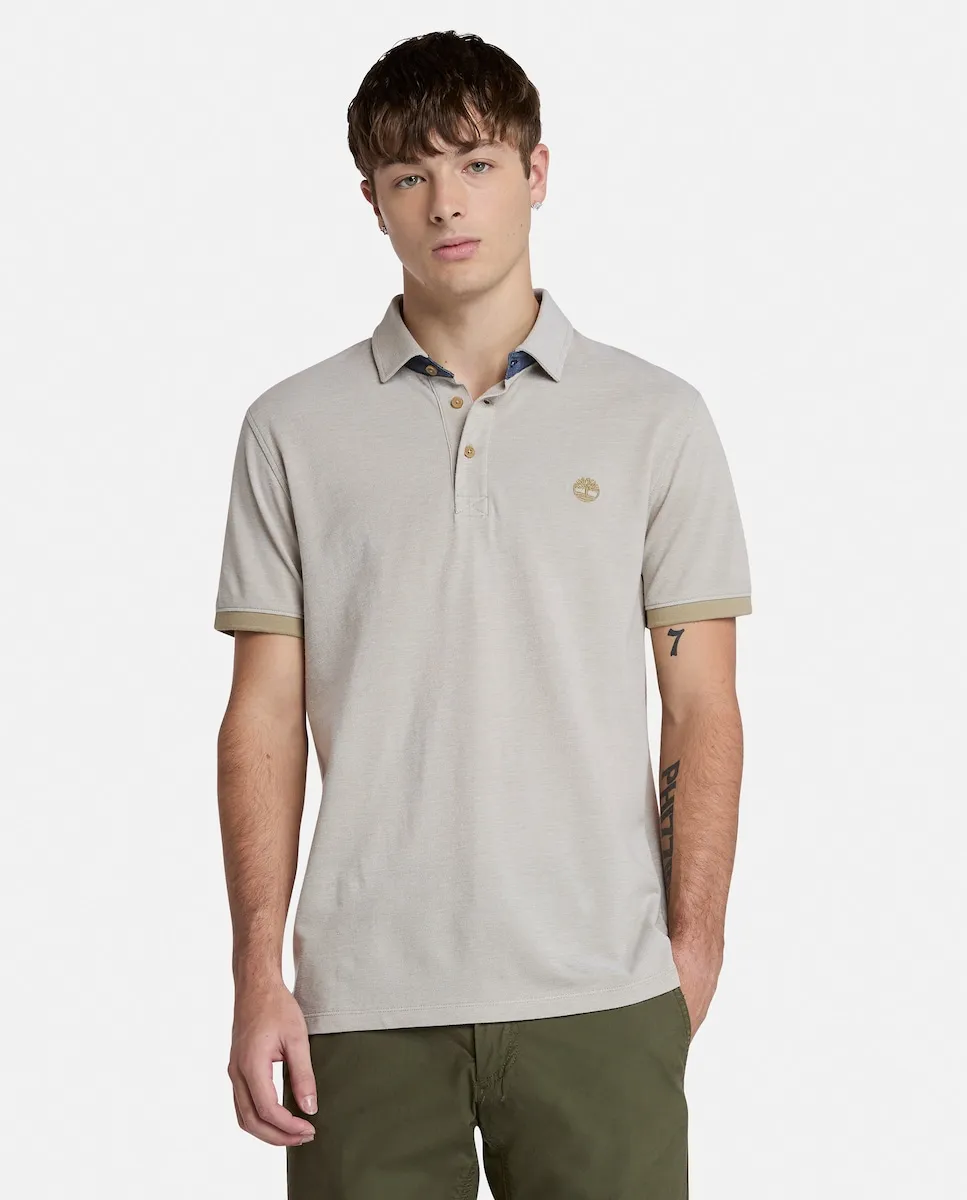 Мужская рубашка поло с короткими рукавами Oxford Slim fit Timberland, бежевый
Мужская рубашка поло с короткими рукавами Oxford Slim fit Timberland, бежевый