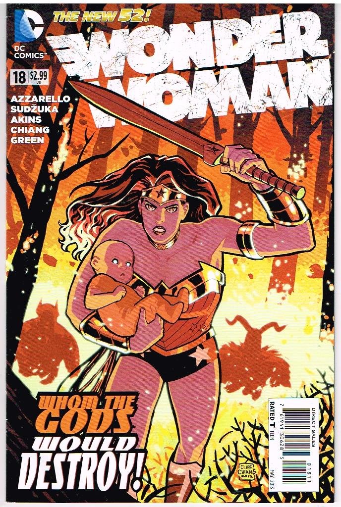 WONDER WOMAN # 18 DC Comic (May 2013) The New 52 (DC Comics)
WONDER WOMAN # 18 DC Comic (May 2013) The New 52 (DC Comics)