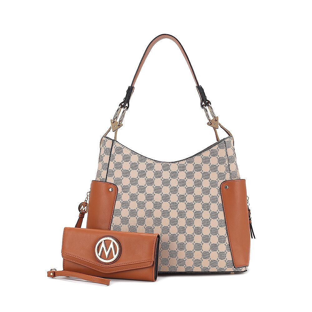 Сумка на плечо MKF Collection Penelope с круглым принтом и бумажник в тон ведьмы от Mia K — 2 предмета, цвет Cognac Brown, Коричневый, Сумка на плечо MKF Collection Penelope с круглым принтом и бумажник в тон ведьмы от Mia K — 2 предмета, цвет Cognac Brow
Сумка на плечо MKF Collection Penelope с круглым принтом и бумажник в тон ведьмы от Mia K — 2 предмета, цвет Cognac Brown, Коричневый, Сумка на плечо MKF Collection Penelope с круглым принтом и бумажник в тон ведьмы от Mia K — 2 предмета, цвет Cognac Brow