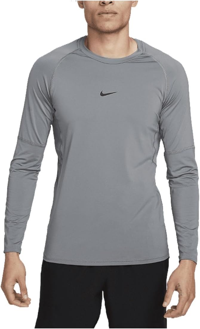 Мужская облегающая спортивная футболка с длинным рукавом Nike Pro Dri-fit, Smoke Grey/Black, Черный, Мужская облегающая спортивная футболка с длинным рукавом Nike Pro Dri-fit, Smoke Grey/Black
Мужская облегающая спортивная футболка с длинным рукавом Nike Pro Dri-fit, Smoke Grey/Black, Черный, Мужская облегающая спортивная футболка с длинным рукавом Nike Pro Dri-fit, Smoke Grey/Black