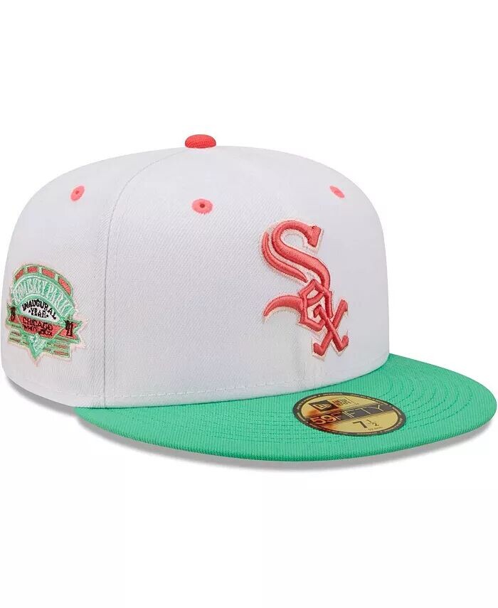 Мужская бело-зеленая шляпа Chicago White Sox в честь открытия сезона в Comiskey Park Watermelon Lolli 59FIFTY New Era
Мужская бело-зеленая шляпа Chicago White Sox в честь открытия сезона в Comiskey Park Watermelon Lolli 59FIFTY New Era