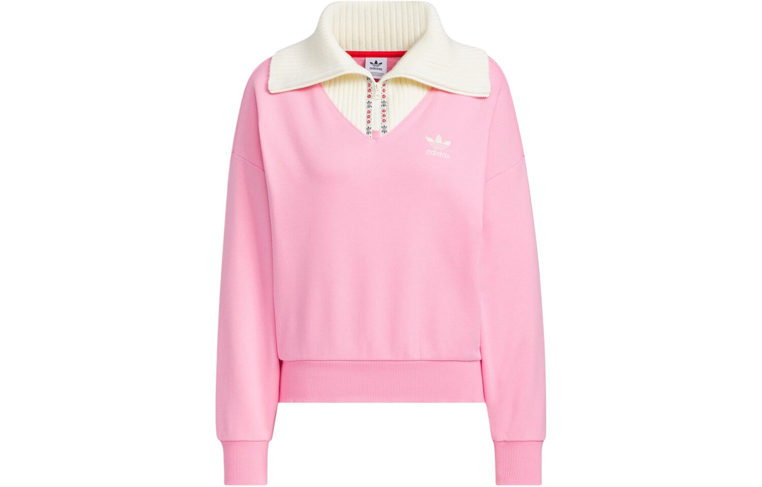 Свитшот Trefoil женский розовый Adidas Originals
Свитшот Trefoil женский розовый Adidas Originals